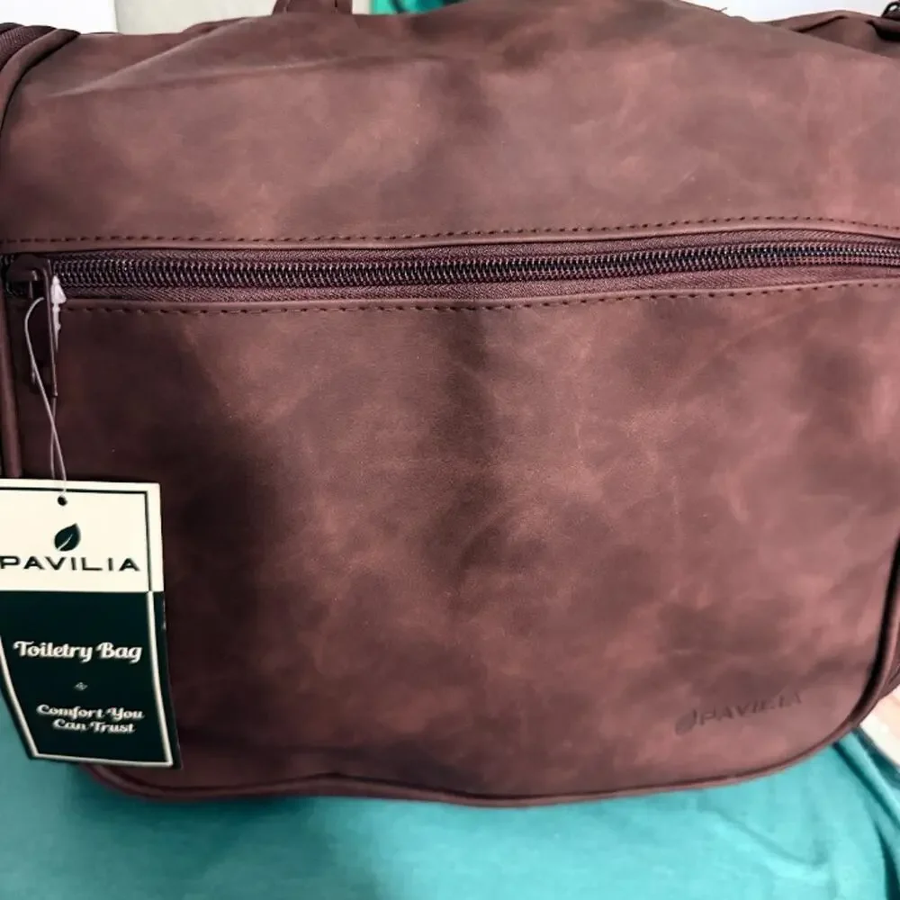 Deluxe Men’s Toiletry Bag Set - Fully Stacked Travel Kit NEW